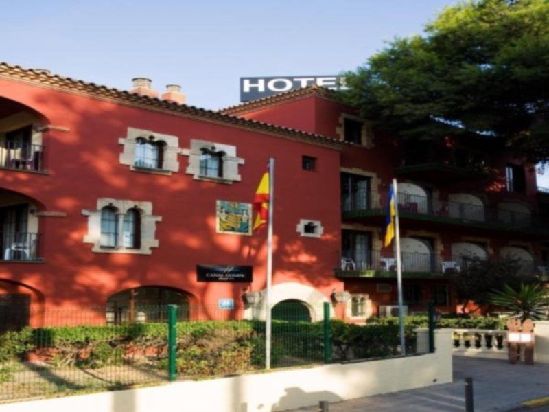 Hotel Canal Olimpic Кастельдефельс Экстерьер фото